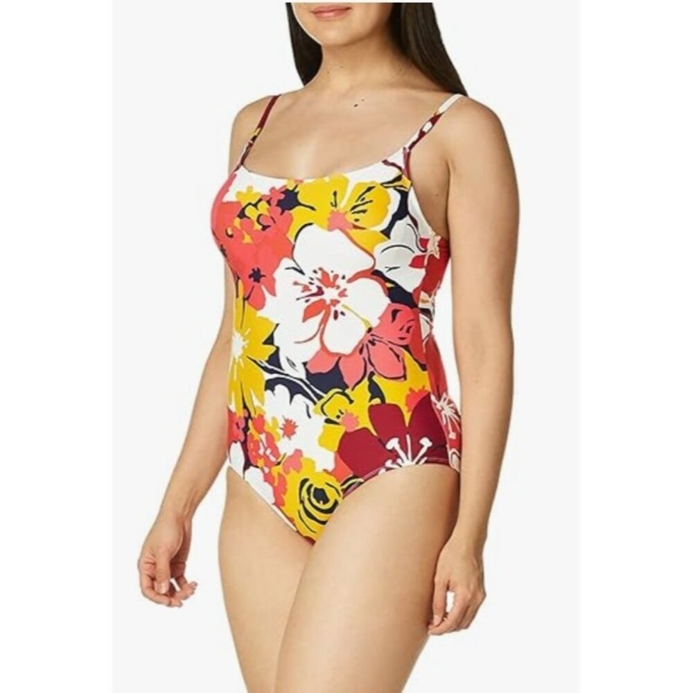 Anne Cole Maillot Floral One-Piece Swimsuit 6 NWT - Picture 2 of 10
